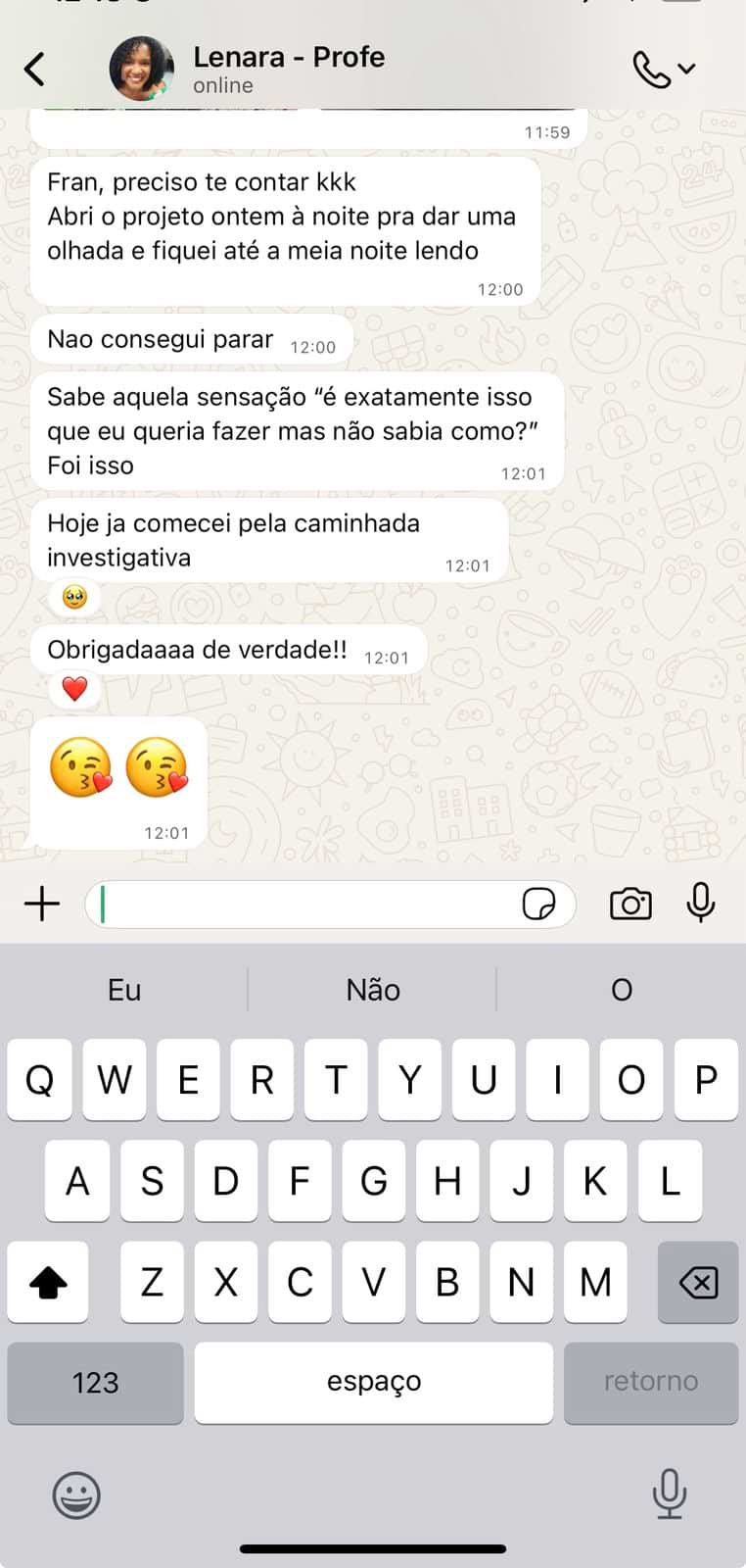 Depoimento Simone