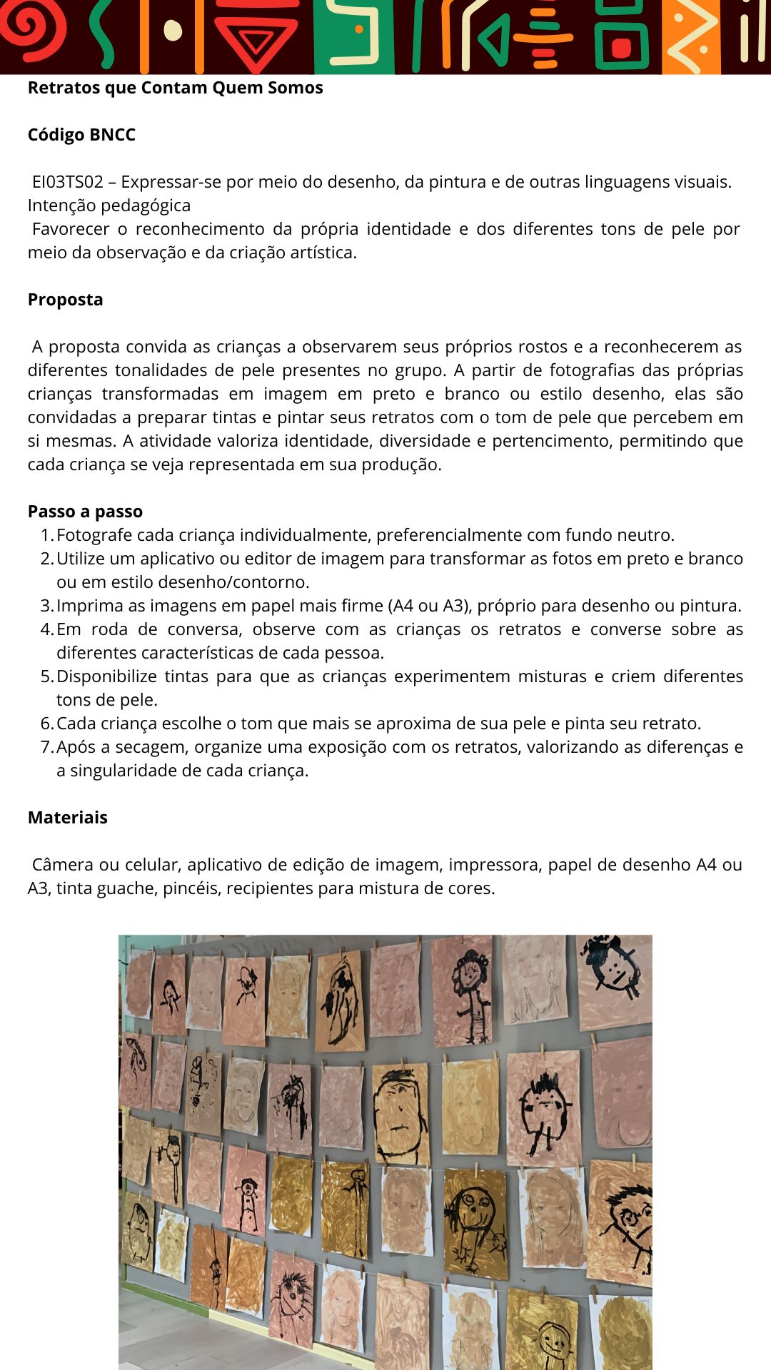 Página com passo a passo