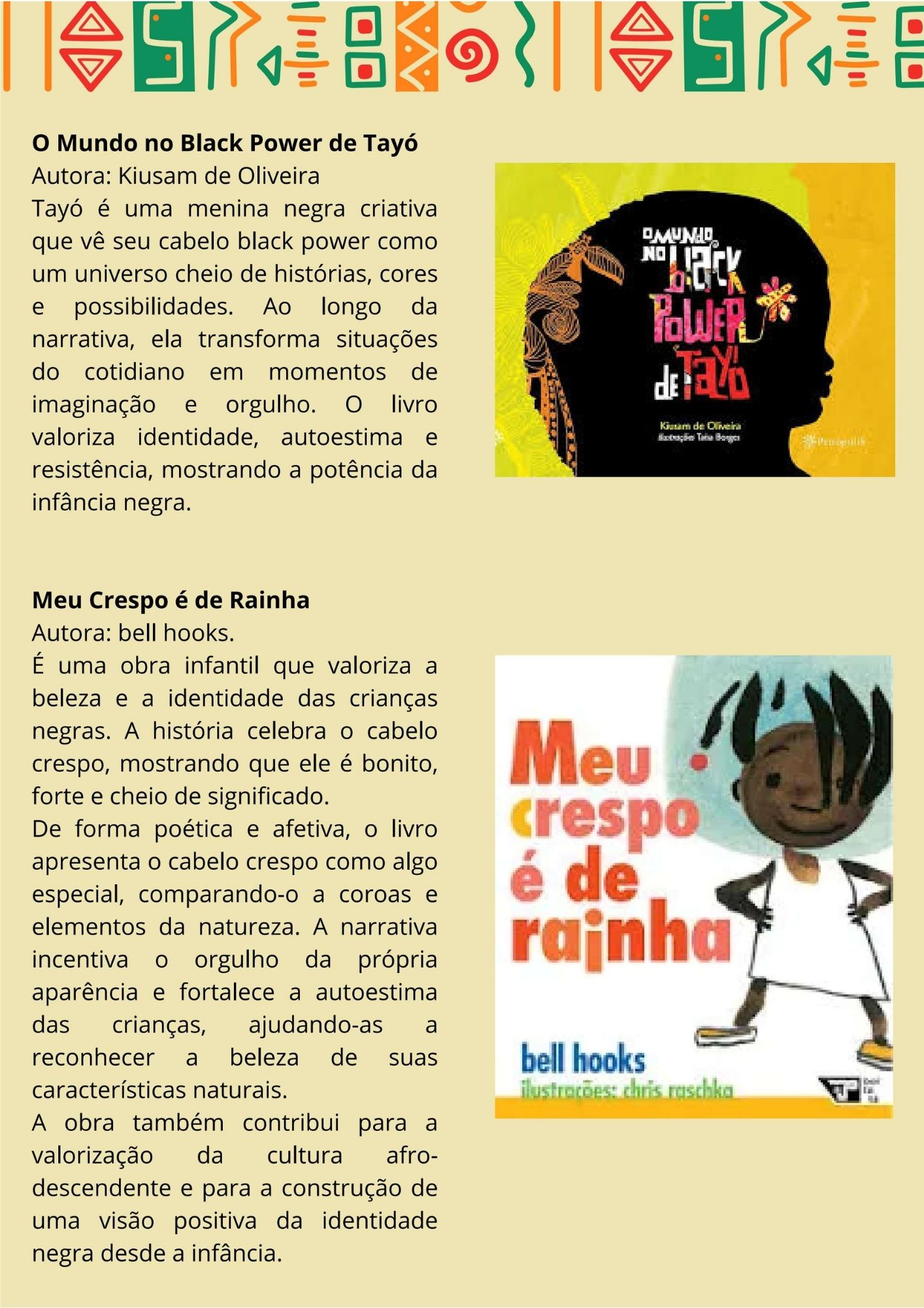 Página do material